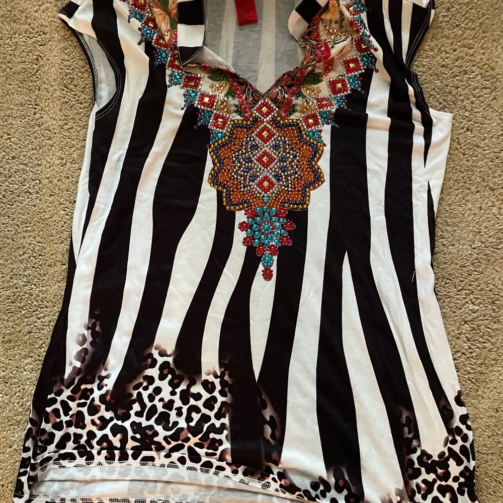 Beautiful sleeveless top